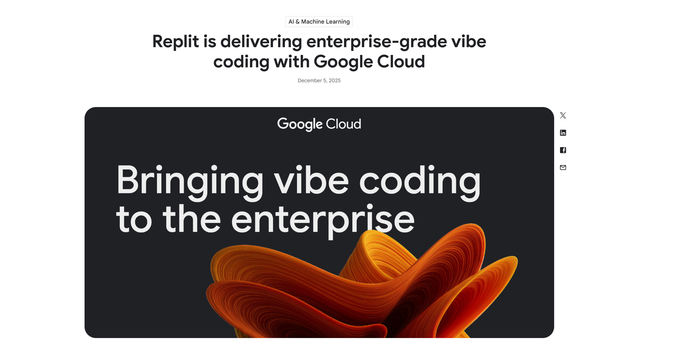 谷歌下注“氛围编程”，向亚马逊系Anthropic发起挑战